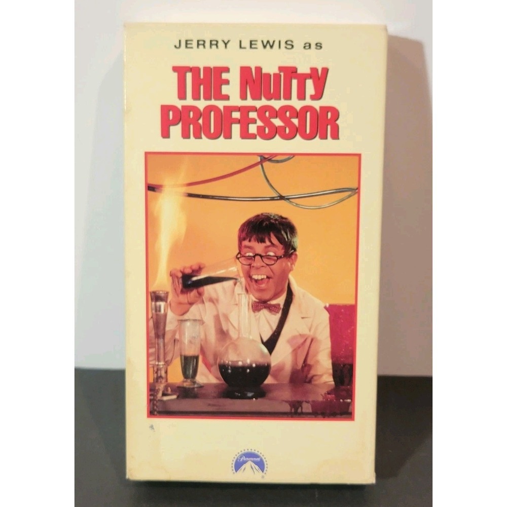 The Nutty Professor 1991‎ VHS Tape Jerry Lewis Comedy Classic Tested Works - Picture 2 of 3